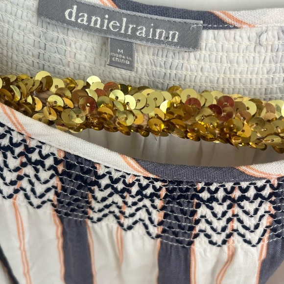 DANIEL RAINN Mallory Embroidered Boho Top - Picture 7 of 10
